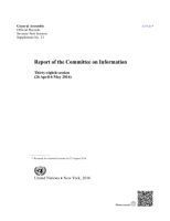 Report of the Committee on Information