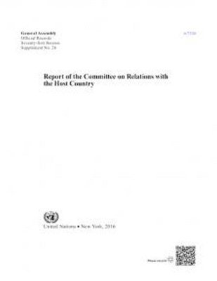 bokomslag Report of the Committee on Relations with the Host Country