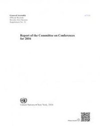 bokomslag Report of the Committee on Conferences for 2016
