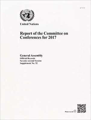 bokomslag Report of the Committee on Conferences for 2017