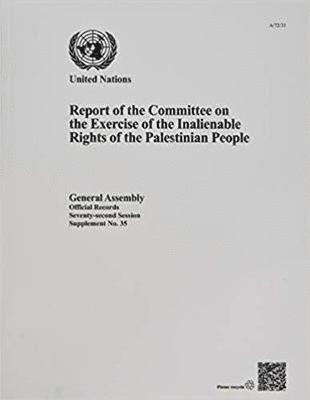 bokomslag Report of the Committee on the Exercise of the Inalienable Rights of the Palestinian People