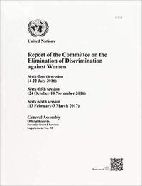 bokomslag Report of the Committee on the Elimination of Discrimination against Women
