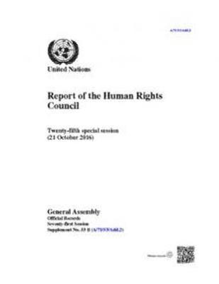 bokomslag Report of the Human Rights Council