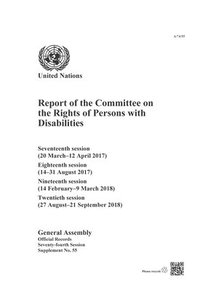 bokomslag Report of the Committee on the Rights of Persons with Disabilities