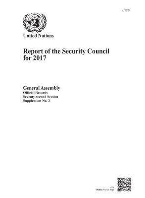 bokomslag Report of the Security Council for 2017