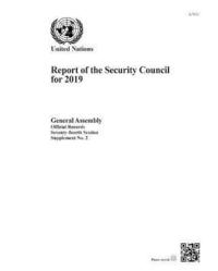 bokomslag Report of the Security Council for 2019