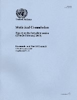 bokomslag Report of the Statistical Commission