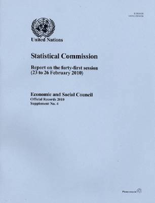 Report of the Statistical Commission 1