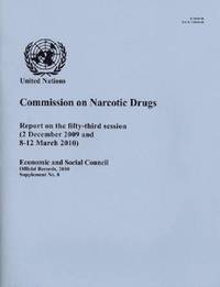 bokomslag Report of the Commission on Narcotic Drugs