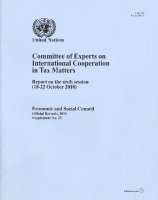 bokomslag Committee of Experts on International Cooperation in Tax Matters