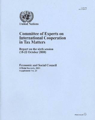 Committee of Experts on International Cooperation in Tax Matters 1