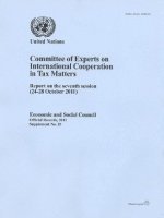 bokomslag Committee of Experts on International Cooperation in Tax Matters