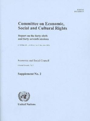 bokomslag Committee on Economic, Social and Cultural Rights