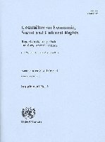 bokomslag Committee on Economic, Social and Cultural Rights