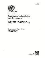 bokomslag Commission on Population and Development