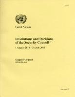 bokomslag Resolutions and decisions of the Security Council