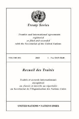 bokomslag Treaty Series 3031 (English/French Edition)