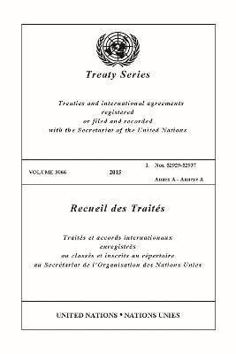 bokomslag Treaty Series 3066 (English/French Edition)