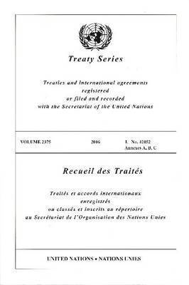 United Nations, United Nations - Treaty Series 2375 I, Häftad