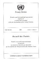 bokomslag Treaty Series 2331 I