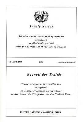 bokomslag Treaty Series 2399 I Annex a