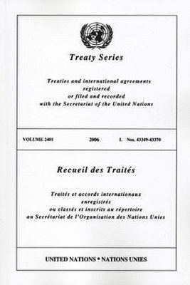 United Nations, United Nations - Treaty Series, Häftad