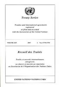 bokomslag Treaty Series 2425 I