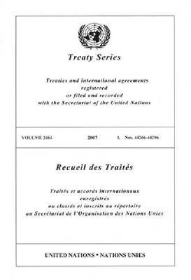 bokomslag Treaty Series