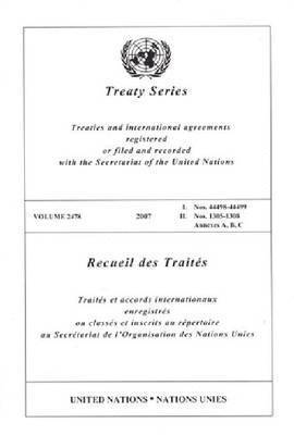 bokomslag Treaty Series