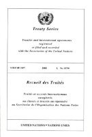 bokomslag Treaty Series