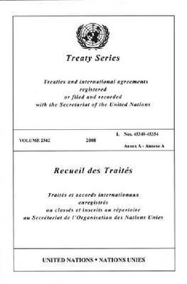 bokomslag Treaty Series 2542
