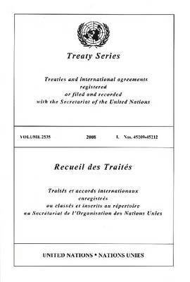 United Nations - Treaty Series 2535 I, Häftad