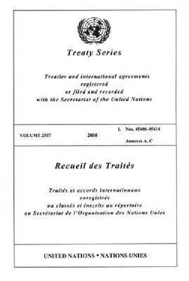 bokomslag Treaty Series 2557