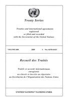 bokomslag Treaty Series