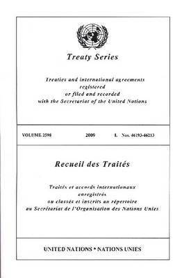 bokomslag Treaty Series 2598