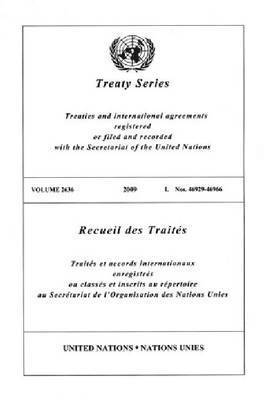 United Nations, United Nations - Treaty Series 2636, Häftad