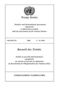 bokomslag Treaty Series 2702
