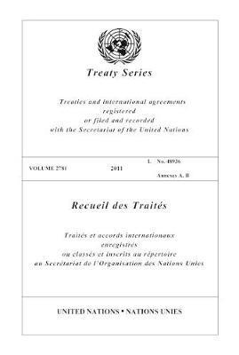 bokomslag Treaty Series 2781 (English/French Edition)