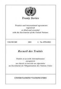 bokomslag Treaty Series 2849 (English/French Edition)