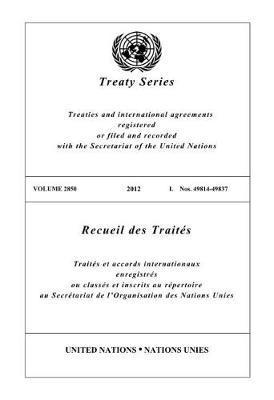 Treaty Series 2850 (English/French Edition) 1