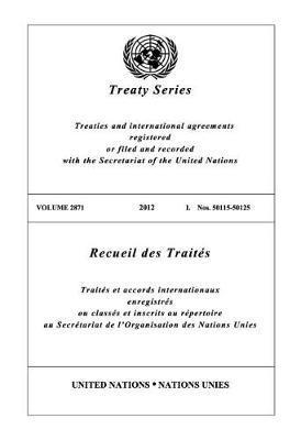 bokomslag Treaty Series 2871 (English/French Edition)