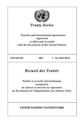 Treaty Series 2871 (English/French Edition) 1