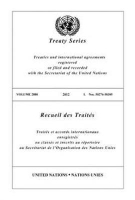 Treaty Series 2880 (English/French Edition) 1