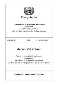 bokomslag Treaty Series 2875