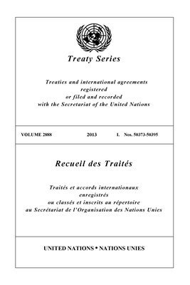 Treaty Series 2888 (English/French Edition) 1
