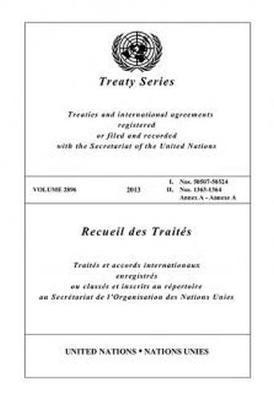 United Nations Office of Legal Affairs, United Nations - Treaty Series 2896 (Bilingual Edition), Häftad
