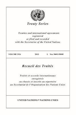 Treaty Series 2924 (English/French Edition) 1