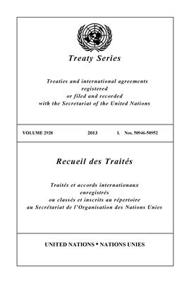 bokomslag Treaty Series 2928 (English/French Edition)