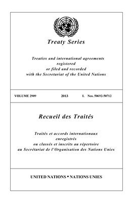 bokomslag Treaty Series 2909 (English/French Edition)