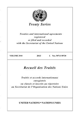 bokomslag Treaty Series 2910 (English/French Edition)